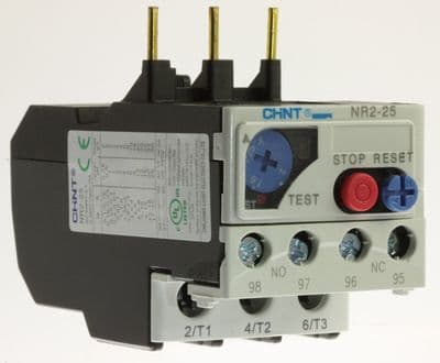 Chint NR2 -25  268138  4a Thermal Overload Relay with 1.25a to 2a Overload Range