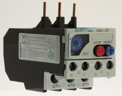 Chint NR2 -25  268142 - 25a Thermal Overload Relay with 17 to 25a Overload Range