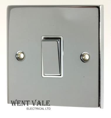 Click Deco Victorian - VPCH425WH - 10a 1g Intermediate Switch in Polished Chrome