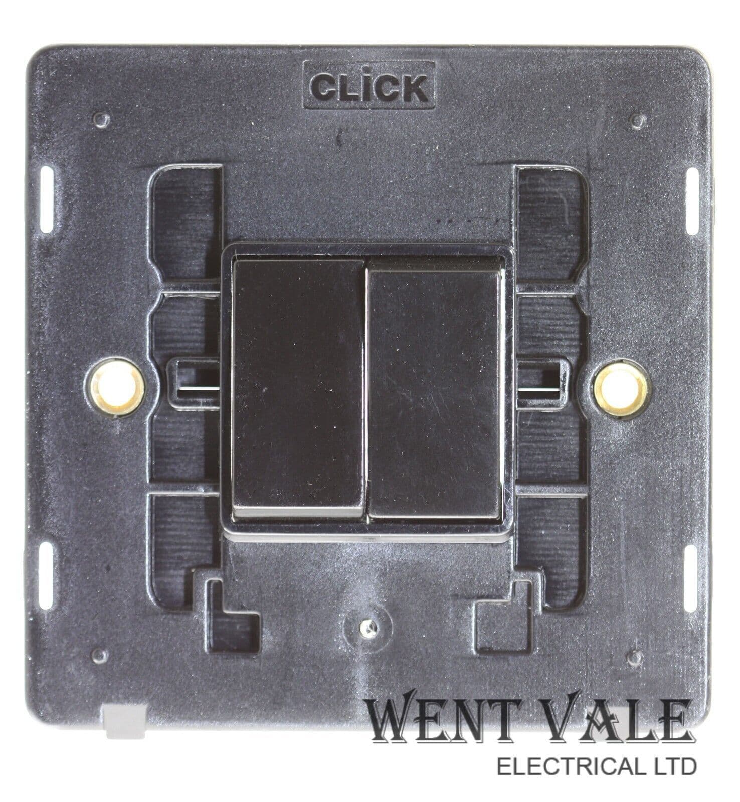 Click Definity - SIN012BK - 10ax 2 Gang 2 Way Switch Body Without Cover ...