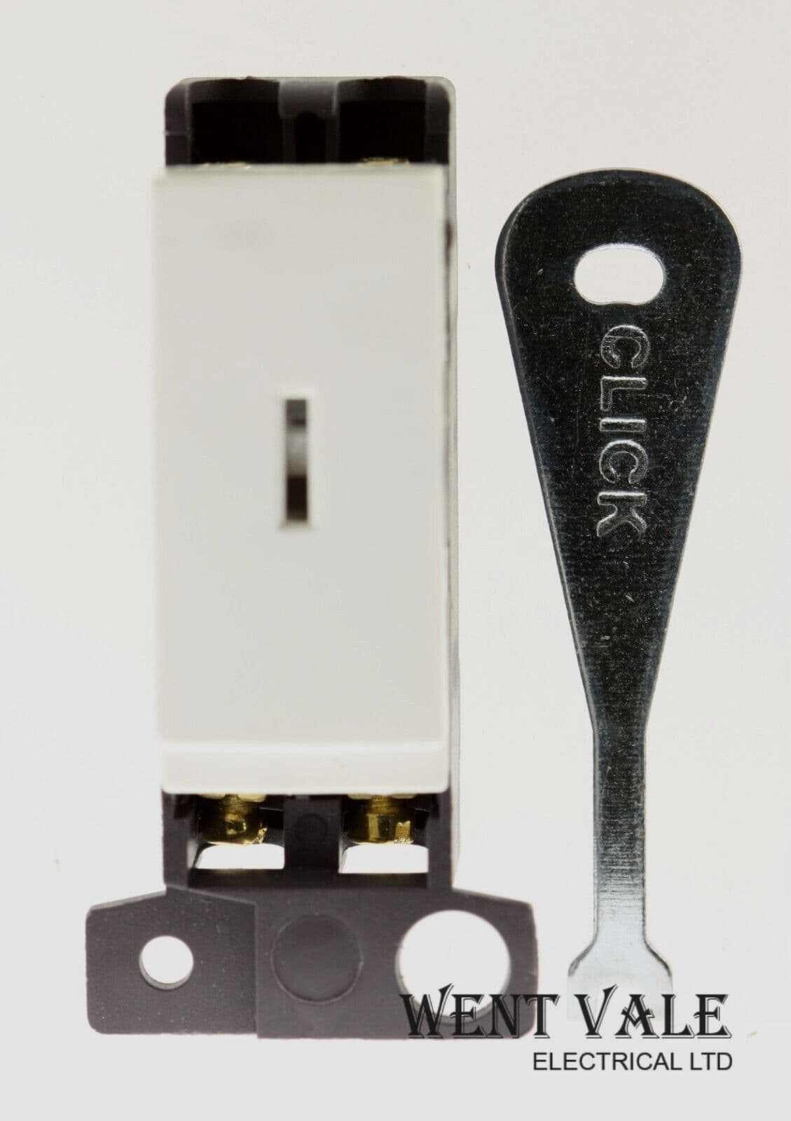 Click Mini-Grid - MD003WH - 10ax Two Way Ingot Key Switch Module with ...