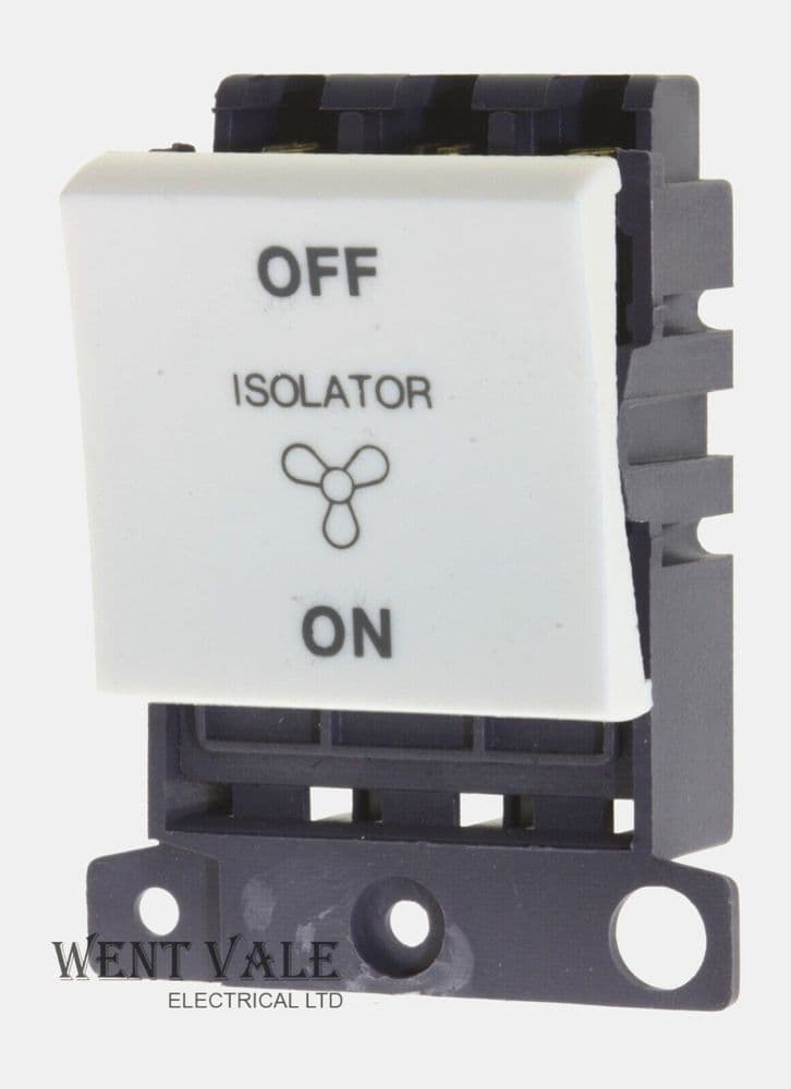 Click Mini-Grid - MD020PW - 10ax 3 Pole Fan Isolator Printed Mini Grid ...