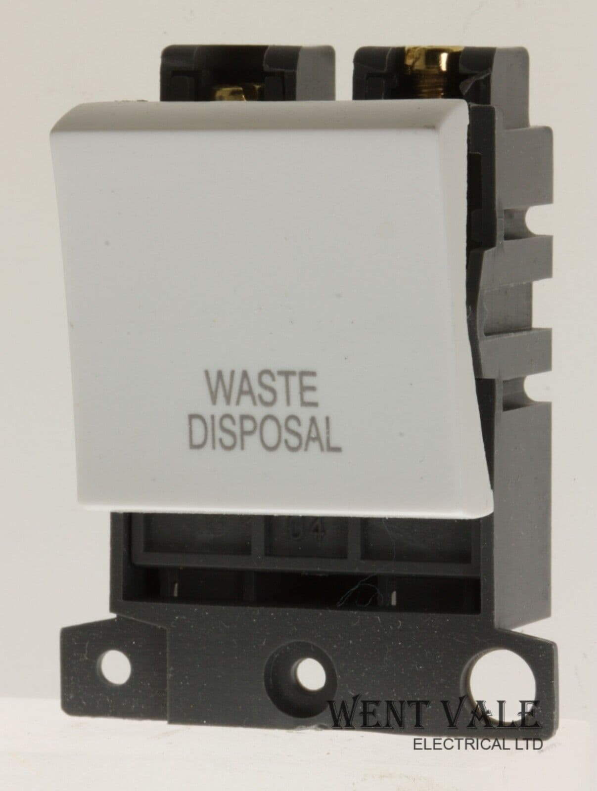 Click Mini-Grid MD022PWWD - 20ax D/Pole Wide Mini Grid Sw Module Waste ...