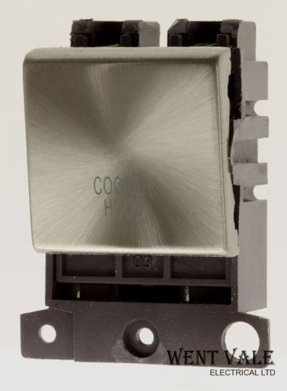 Click Mini-Grid MD022SCCH 20ax D/Pole Wide Mini Grid Switch Module ...