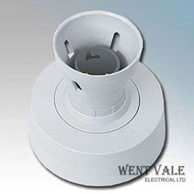 Click Polar PRC016 - 6a Loop-in Battern Lampholder with H.O. Skirt New