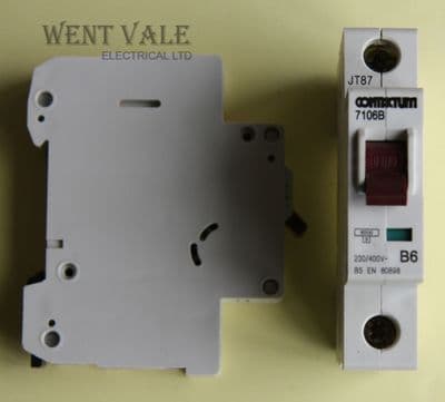 Contactum 7106B - 6a Type B Single Pole MCB Un-used