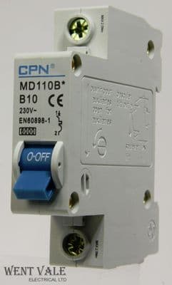 CPN MD110B - 10a Type B Single Pole MCB Un-used