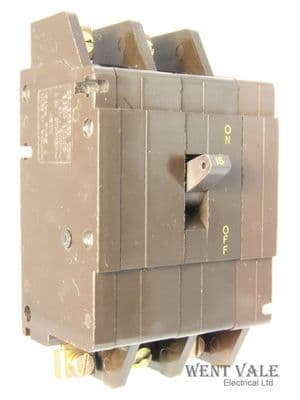 Crabtree C50 - 53C/15 - 15a Type C Triple Pole MCB Used