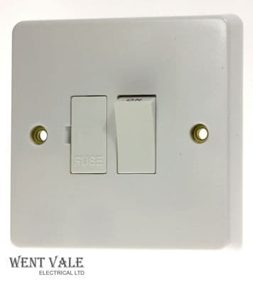 Crabtree Capital Series 4000 - 4827 - 13a D/Pole Switched Fuse Connection Unit