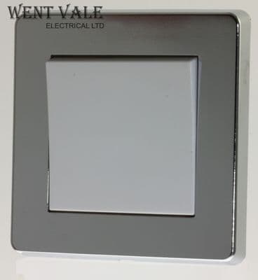 Crabtree Corinthian Range - 5170/HPC - 10ax 1 Gang 2 Way Switch with Chrome Trim
