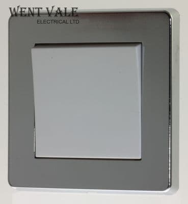 Crabtree Corinthian Range - 5176/HPC - 20ax Intermediate Switch with Chrome Trim