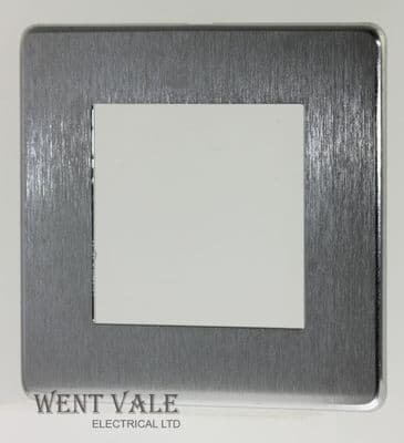 Crabtree Platinum/Datapak - 7507/SC -  2 Module Mounting Plate New