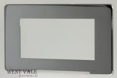 Crabtree Platinum/Datapak - 7509/HPC -  4 Module Mounting Plate New