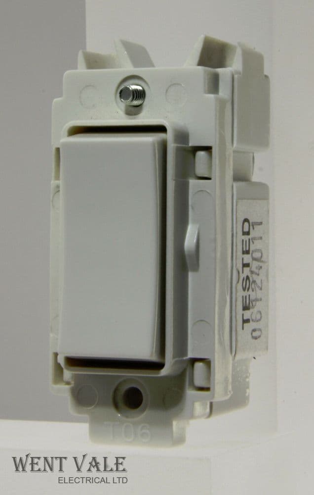 Crabtree Rockergrid - 4552 - 20a 2 Way & Off Grid Switch Module Unused
