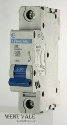 Cudis CPN CPNNB1-63/C6 - 6a Type C Single Pole MCB Used
