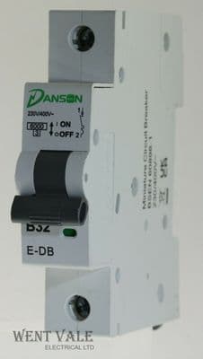 Danson Elegant Range - E-DBYB132 - 32a Type B Single Pole MCB Unused