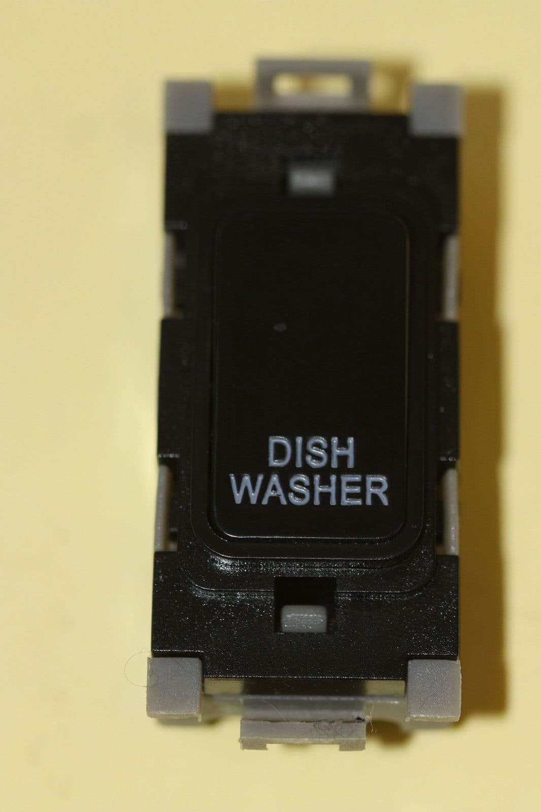 Deta Gridswitch G3556BK Black 20a Double Pole Grid Switch Module Dish ...