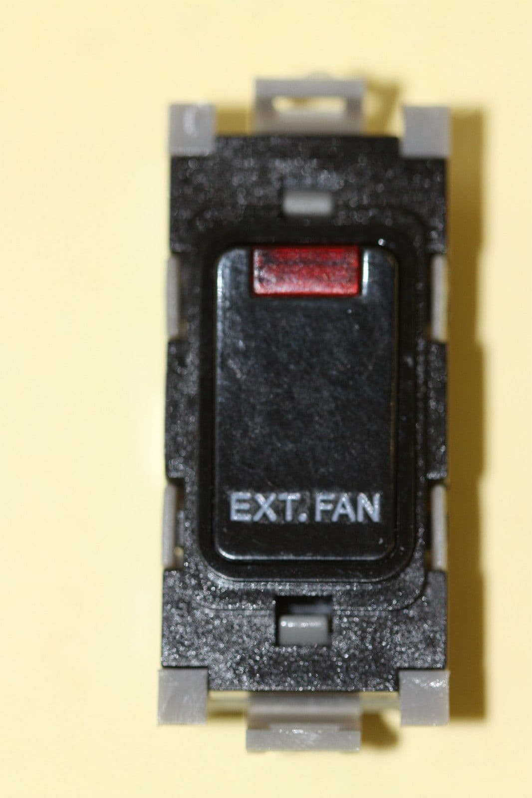 Deta Gridswitch G3573BK 20a Double Pole Grid Switch Module Ext Fan New