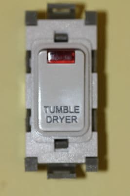 Deta Gridswitch - G3575 - 20a Double Pole Grid Switch Module Tumble Dryer New