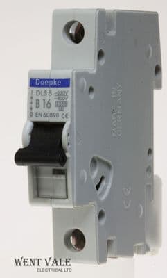 Doepke DLS 5 B116 - 16a Type B Single Pole MCB Used