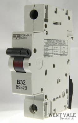 Dorman Smith Loadlimiter - BS32B - 32a Type B Single Pole MCB Unused
