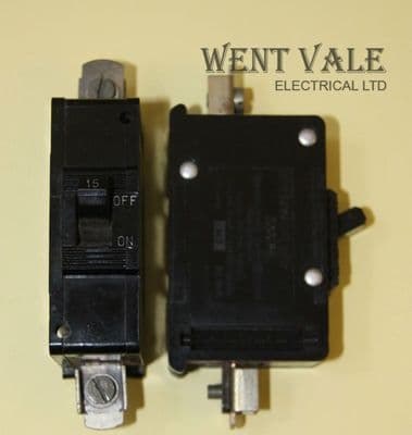 Dorman Smith Loadmaster Range - LM15 - 15a Type 1 Single Pole MCB Used