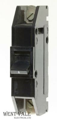 Dorman Smith Loadmaster Series 15 Range - 6a Type 3 Single Pole MCB Used