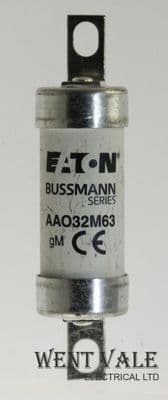 Eaton Bussmann - AAO32M63 - 32A 500Vac - Bussmann Series Motor Rated BS88 Fuse