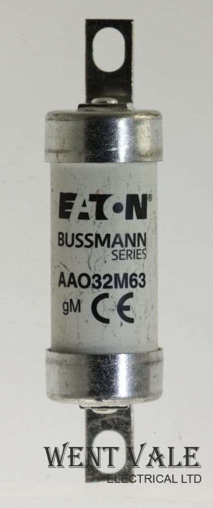 Eaton Bussmann - AAO32M63 - 32A 500Vac - Bussmann Series Motor Rated ...