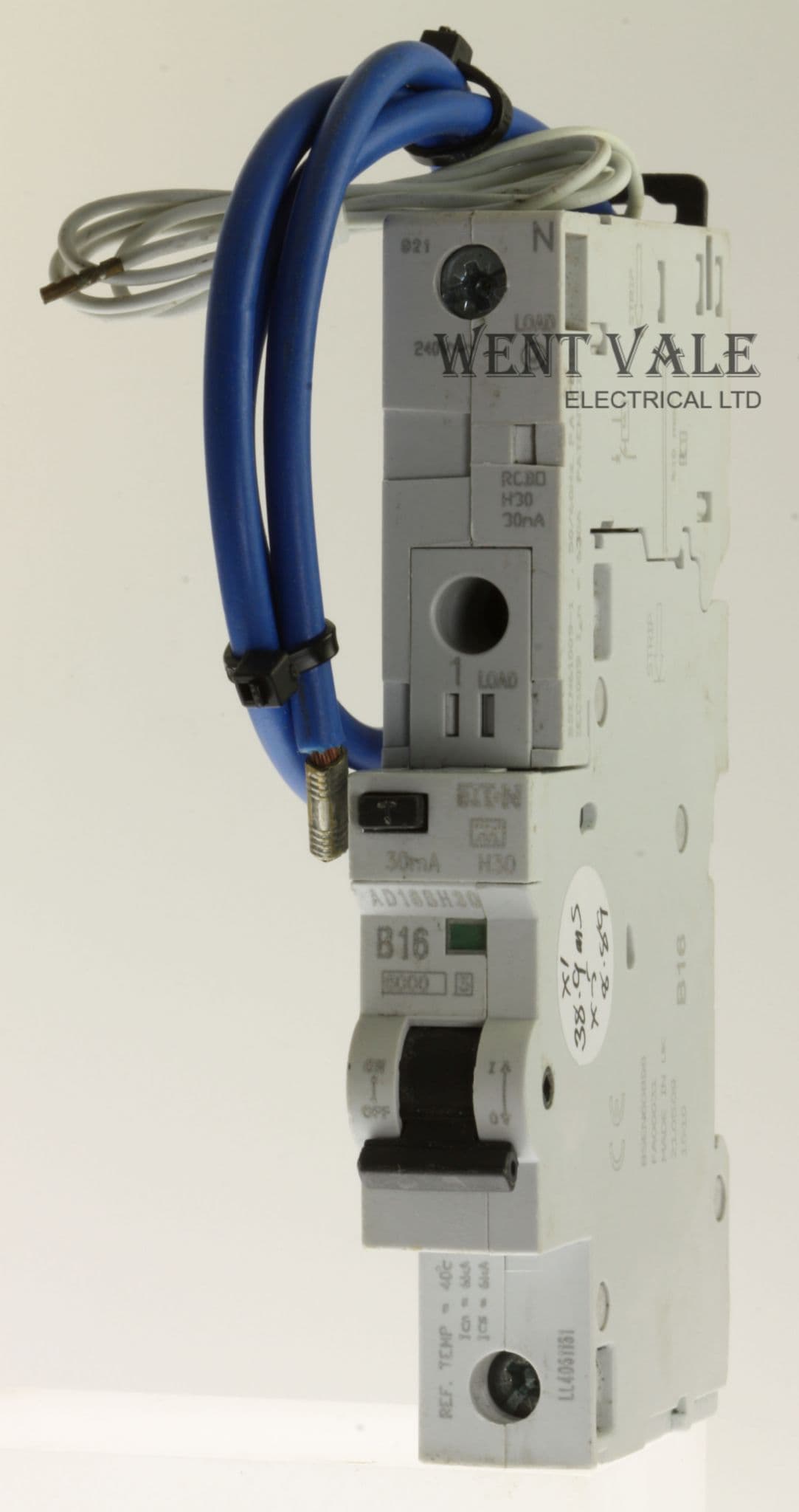 Eaton Memshield 2 - AD16BH30 - 16a 30mA Type B Single Pole RCBO Used