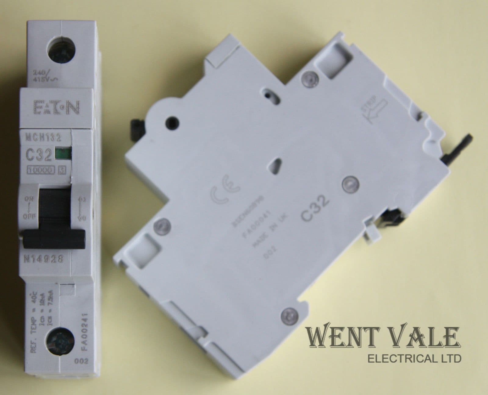 Eaton MCH Serie (MCH106, MCH110, MCH116, MCH120, MCH125, MCH132, MCH140, MCH150, MCH163) MCB, Usato