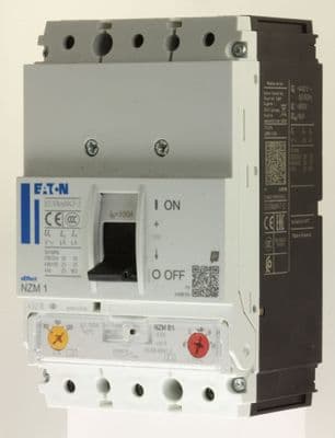 Eaton NZM 1 - 259079 NZMB1-A100 - 80 to 100a Adjustable Triple Pole MCCB New