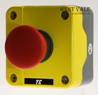 Europa Components - RCASESBC41NC - Stop Button Control Station (Non-Latching)