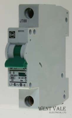 F & G/Moeller - L7-6/1/B-6 - 6a Type B Single Pole MCB Used