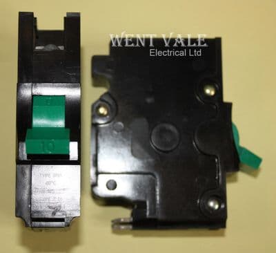 Federal Electric - BNA1P10 - 10amp Type 2 Single Pole MCB Used