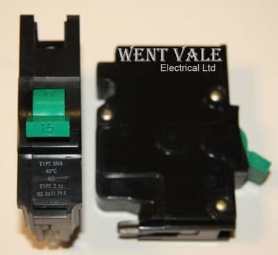 Federal Electric - BNA1P15 - 15amp Type 2 Single Pole MCB Used