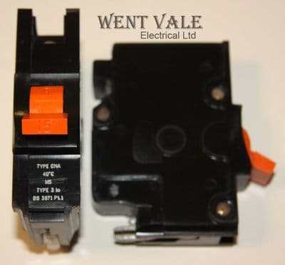 Federal Electric - CNA1P15 - 15amp Type 3 Single Pole MCB Un-used