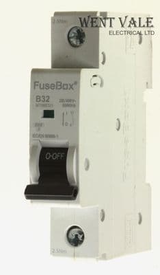 FuseBox - MT06B321 - 32a Type B Single Pole MCB Used