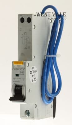 FuseBox RT064030B - 40a 30mA Type B Single Pole Class AC RCBO Used