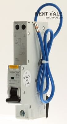 FuseBox RT065030B - 50a 30mA Type B Single Pole Class AC RCBO Used
