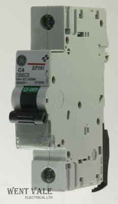 GE Elfa Plus EP101C04 - 4a Type C Single Pole MCB Unused
