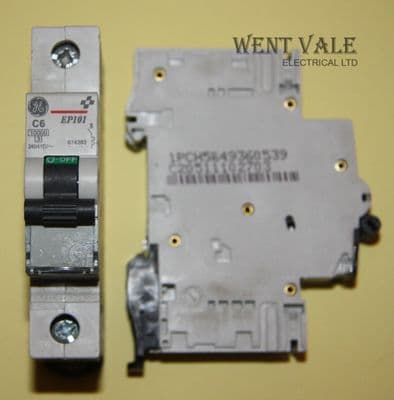 GE Elfa Plus - EP101C06 - 6a Type C Single Pole MCB Un-used