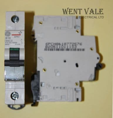 GE Elfa Plus EP61B10 - 10a Type B Single Pole MCB New