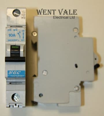 GEC Vynckyer Z10 - 10a Type 2 Single Pole MCB Used
