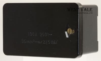 Generic - 100a 5 Way Double Pole Mains Connector Block New