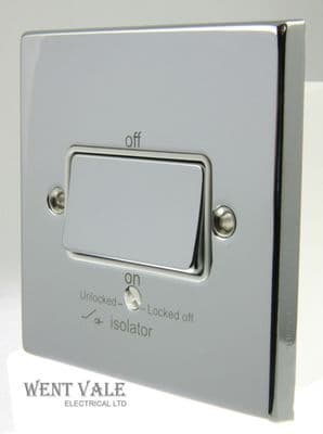 GET Exclusive Decorative - GEP1513WPC - 10a 3 Pole Isolator Switch New