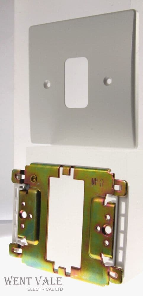 1 Module Grid Switch GET Ultimate Grid - GUG01G - One Module Grid Switch Front Plate and ...