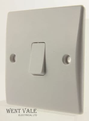 GET Ultimate Slimline - GU1011 - 10a One Gang One Way Switch New