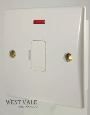 GET Ultimate Slimline Moulded - GU5001 - 13a Un-switched Fused Connection Unit + Neon  New