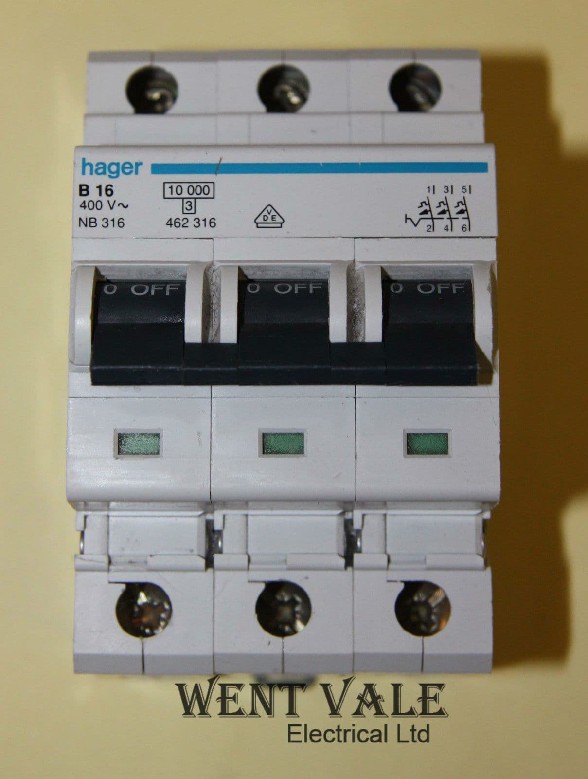 Jual Mcb 1p Hager 6a / 10a / 16a / 20a / 25a / 32a / 40a 4.5ka Type C My - 63a Di Seller Aghanim - Foto 5